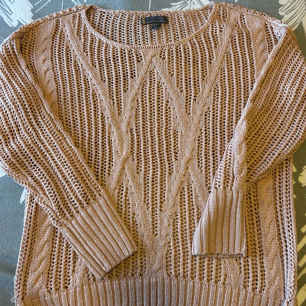 Mauve pink sweater